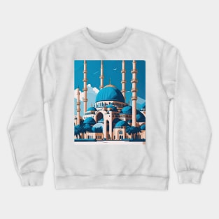 Blue Mosque Crewneck Sweatshirt